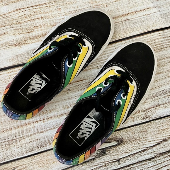 Vans refract rainbow kid youth men size 4 women's size 5.5 - Picture 8 of 9